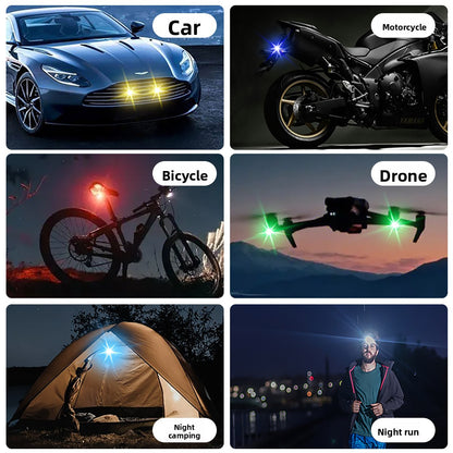 Wireless remote control multi-mode LED light