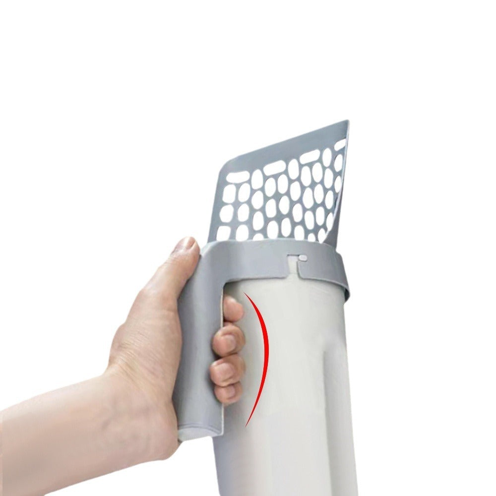 Integrated Lazy Cat Litter Shovel suit