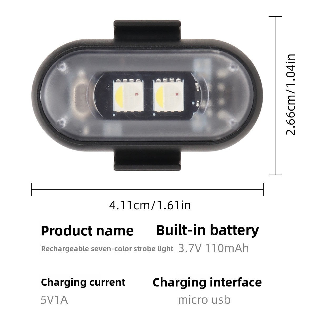 Wireless remote control multi-mode LED light