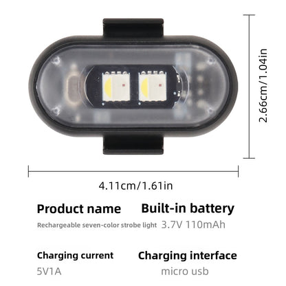 Wireless remote control multi-mode LED light